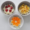 mléčná rýža, domácí recept, ovoce, snídaně, fitrecept, fitness recept