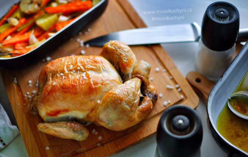 Klasické pečené kuře